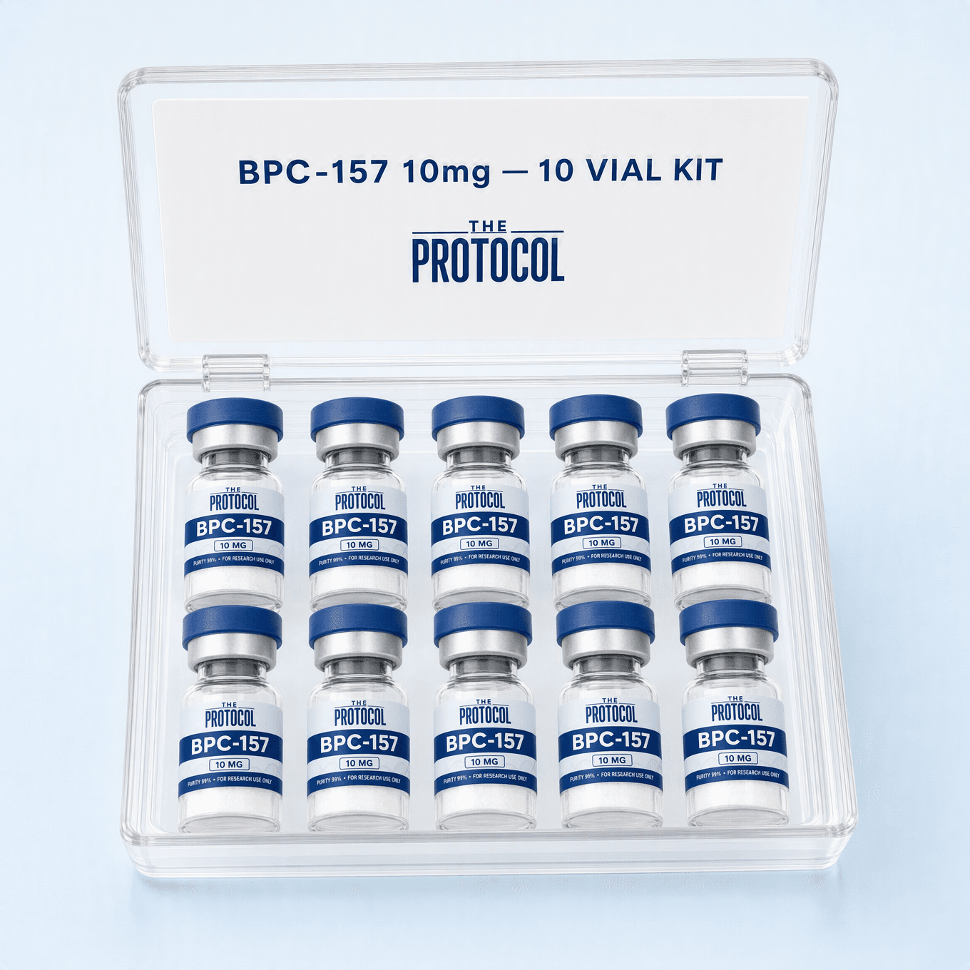 BPC-157 (10mg) — 10 Vial Kit