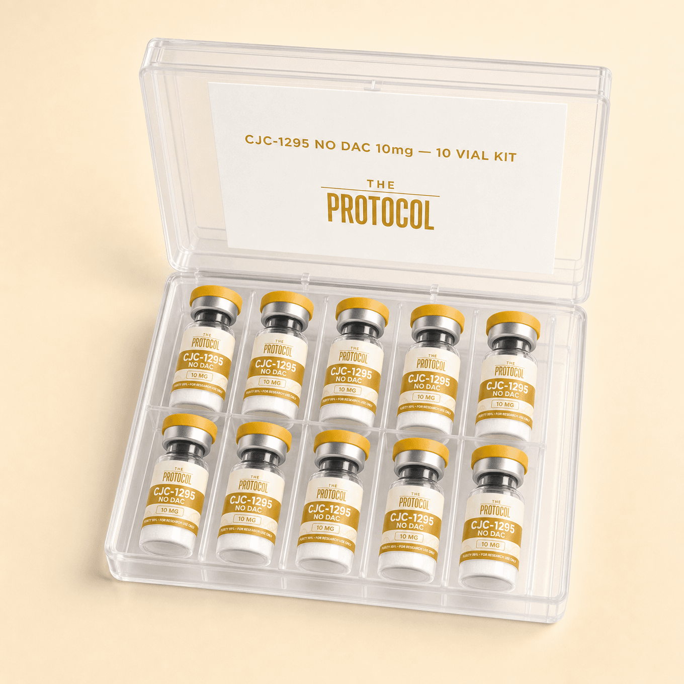 CJC-1295 No DAC (10mg) — 10 Vial Kit